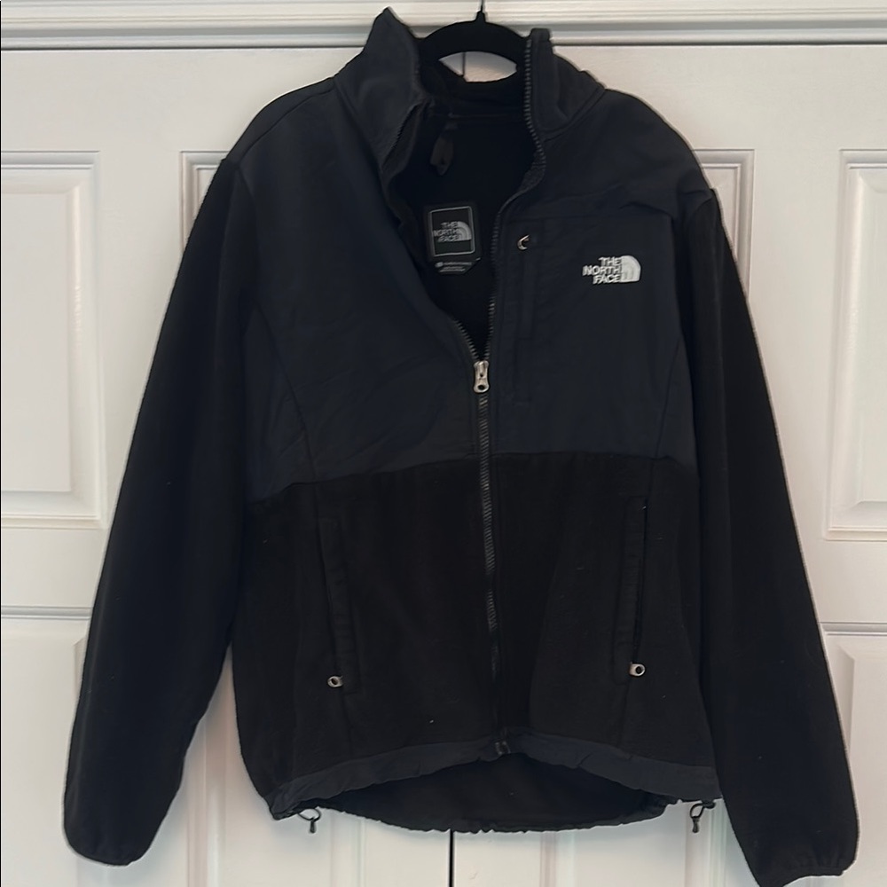 The North Face Black and Gray Fleece Jacket